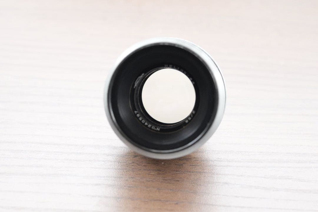 美品+ シルバー Helios-44 58mm f2 8枚羽　M39 M42 2