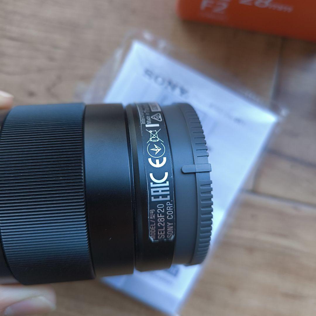 FE 28mm F2 SEL28F20 美品