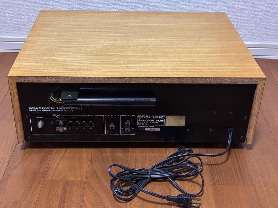『美品』YAMAHA CT-1000 FM/AMチューナー
