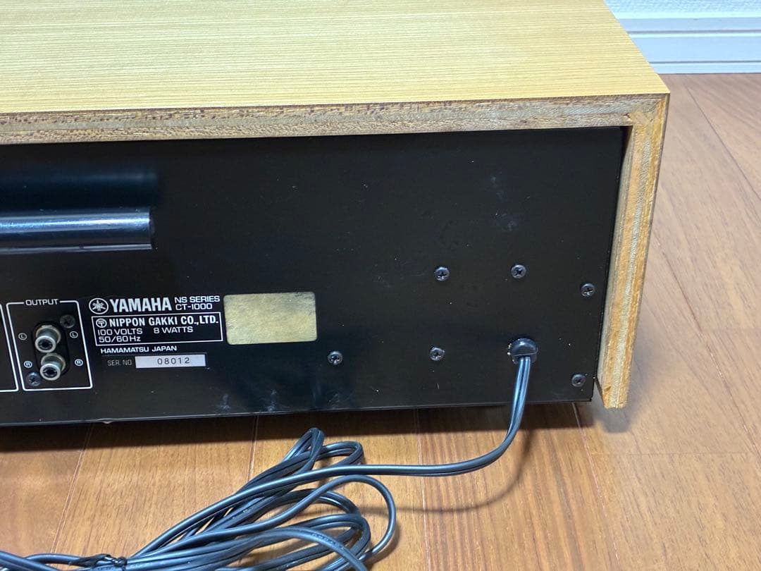 『美品』YAMAHA CT-1000 FM/AMチューナー