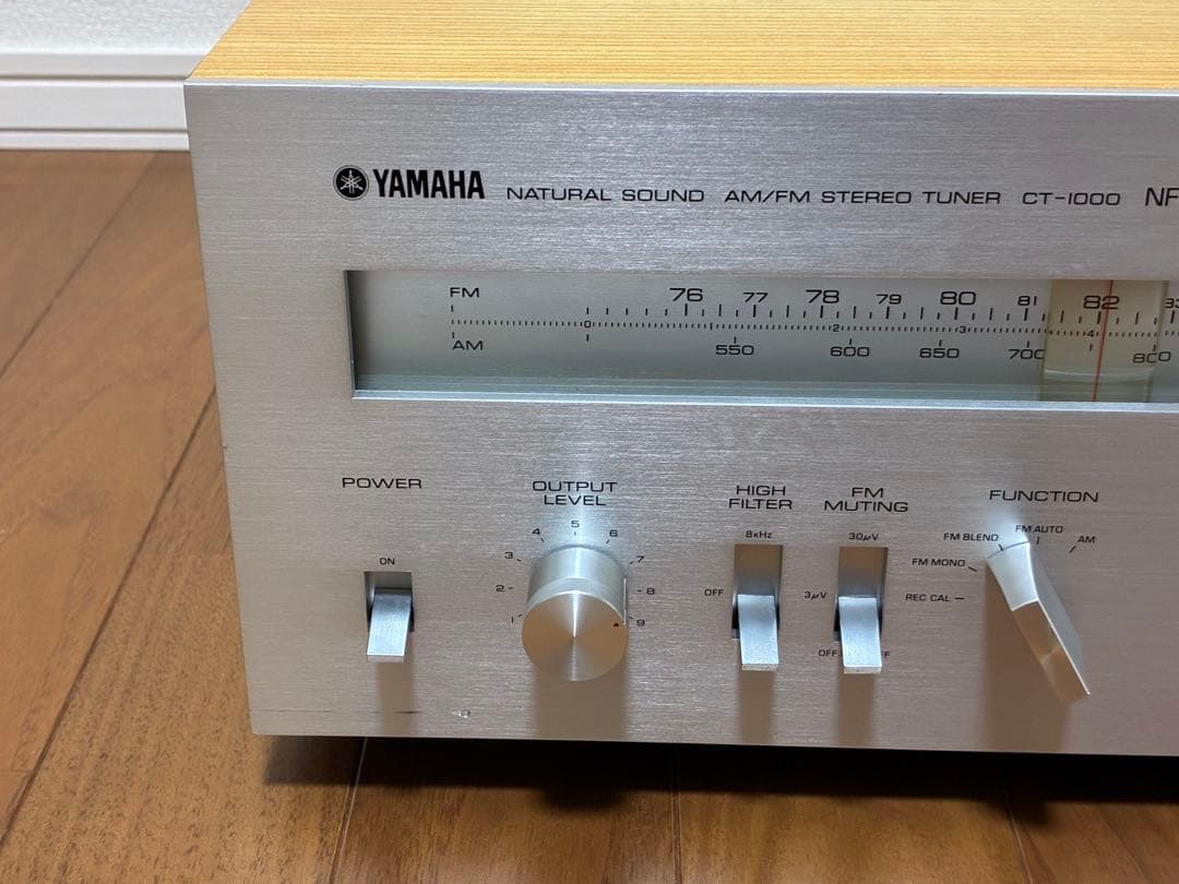 『美品』YAMAHA CT-1000 FM/AMチューナー