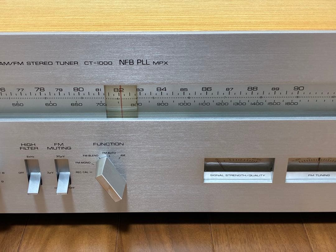 『美品』YAMAHA CT-1000 FM/AMチューナー