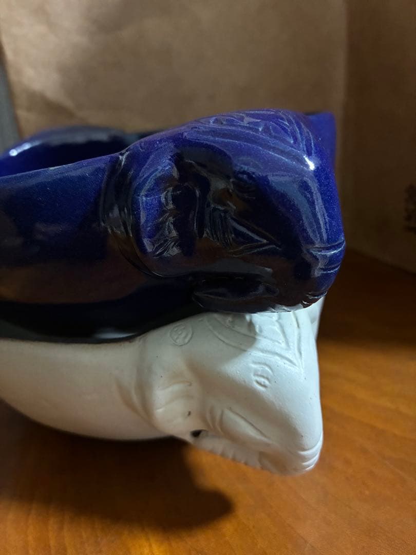 カンボジア直輸入！象のボウル　2点セット