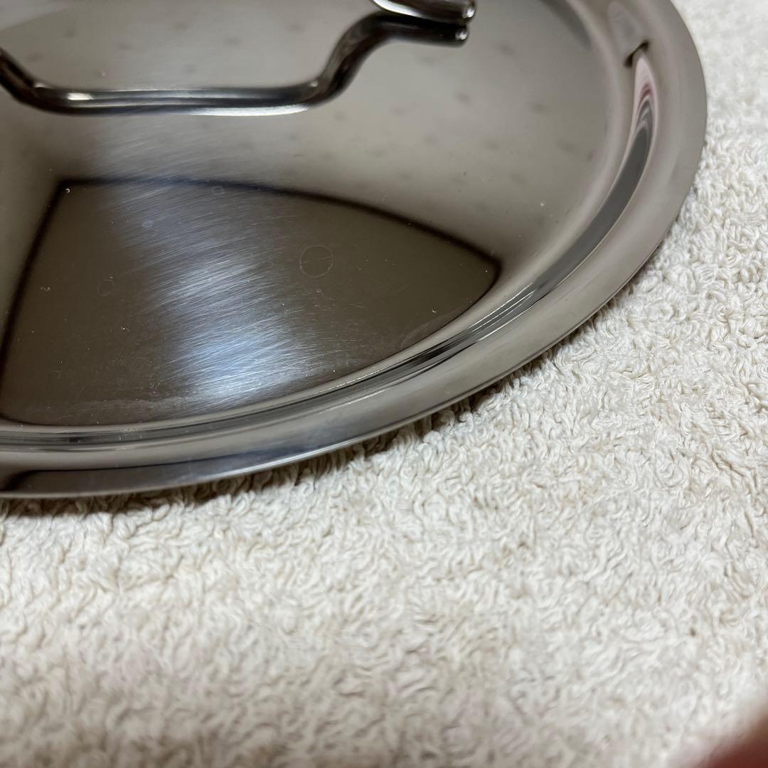 【お値下げ4】宮崎製作所 ジオ・プロダクト フタ付き18センチ IH対応　鍋