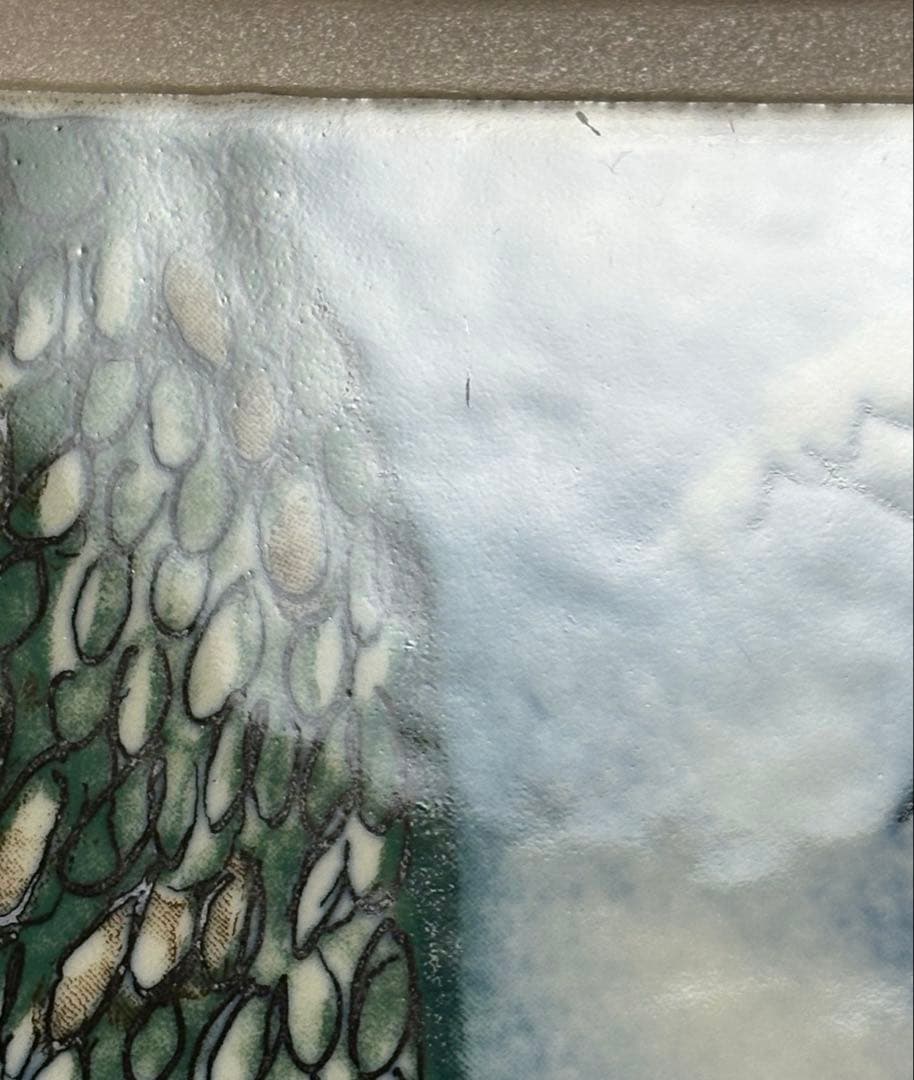 ARABIA アラビア ヘルヤ 四季の陶板画(大) \"Syksy\"