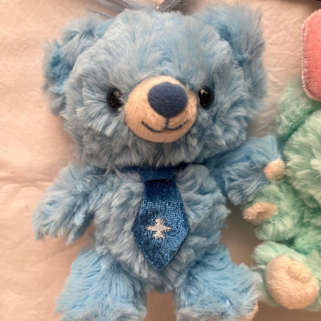 ディズニーストア ユニベアシティー ブルー・ベリー・パイ キーチェーン 新品