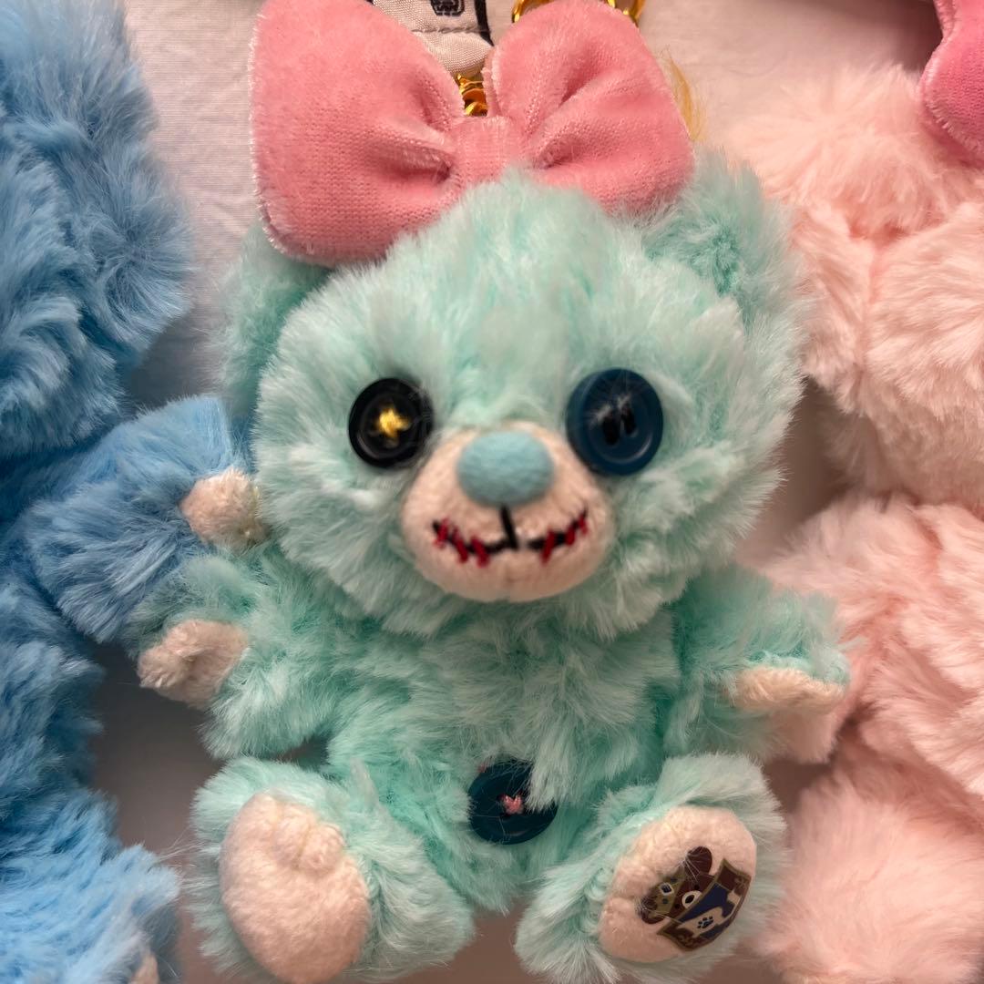 ディズニーストア ユニベアシティー ブルー・ベリー・パイ キーチェーン 新品