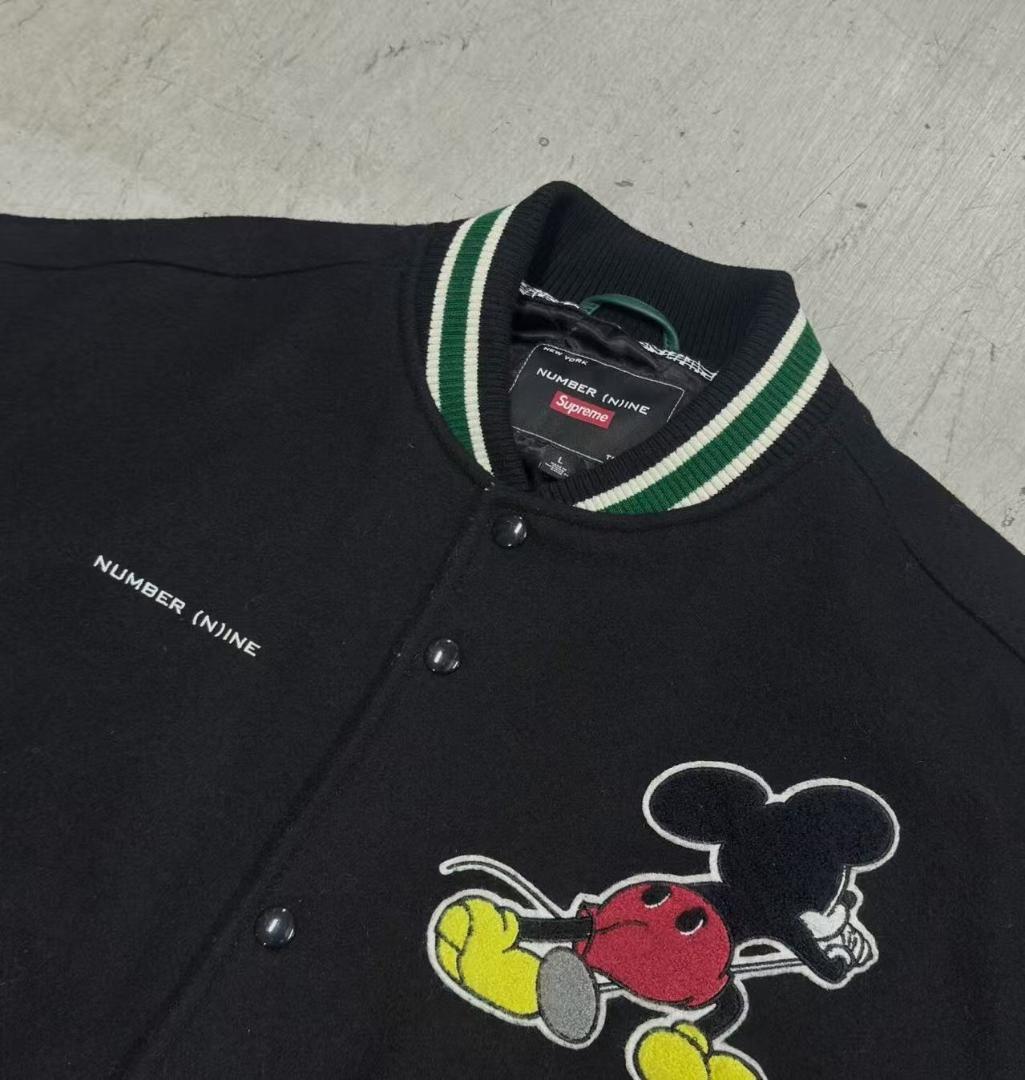 クッションカバー Supreme 25AW Mickey Varsity Jacket