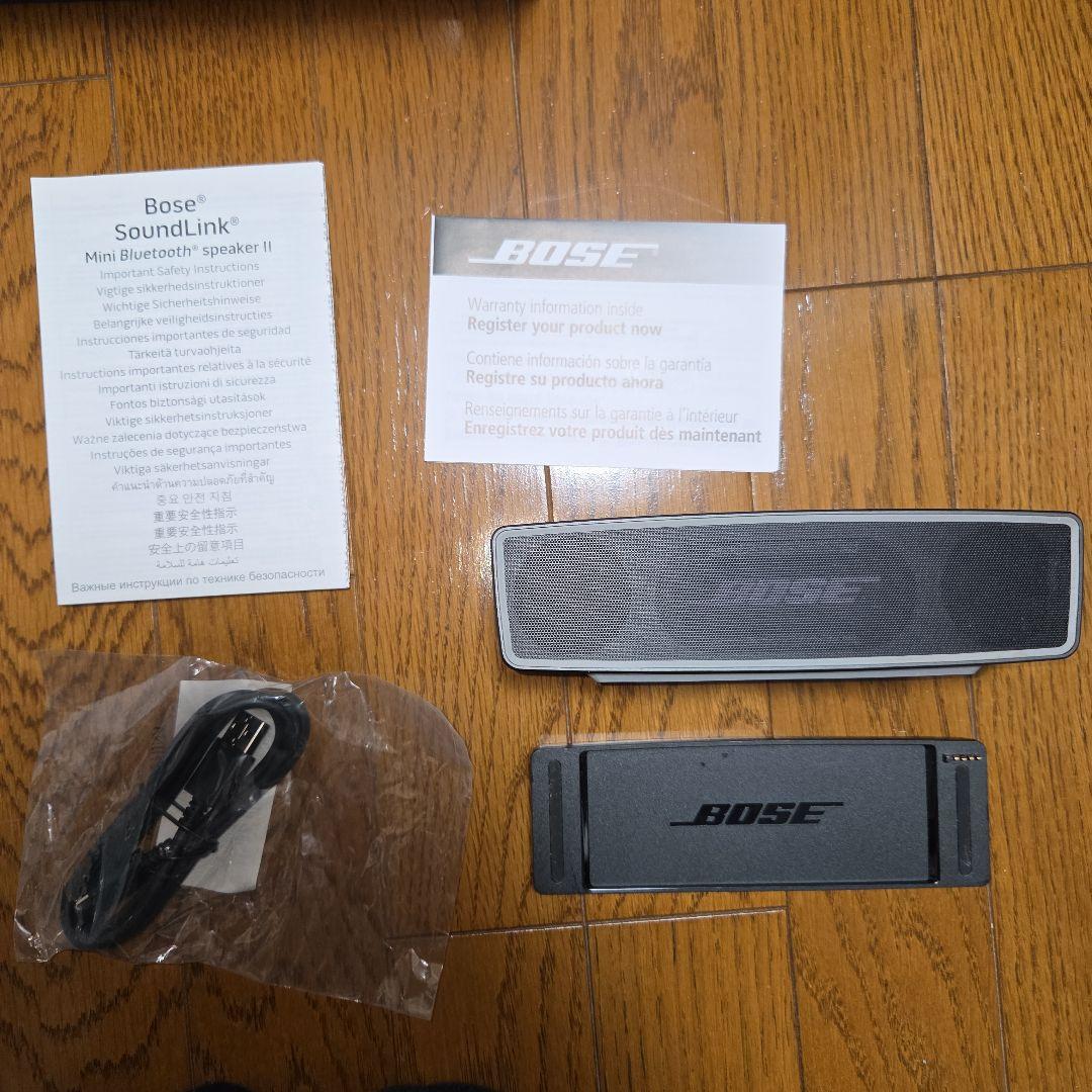 【美品】BOSE SoundLink Mini II ワイヤレススピーカー