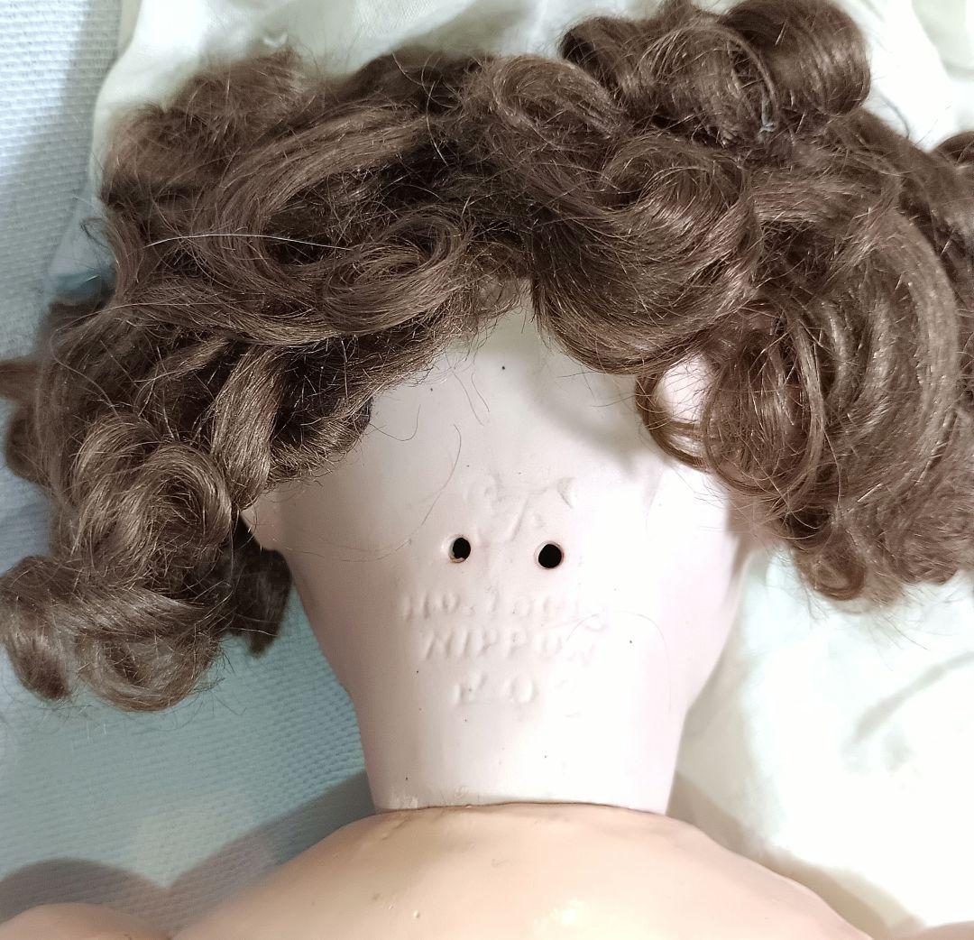 Y5⭐アンティークビスクドール　ヤマト　ニッポン　お眠り美人のマドモワゼル⭐