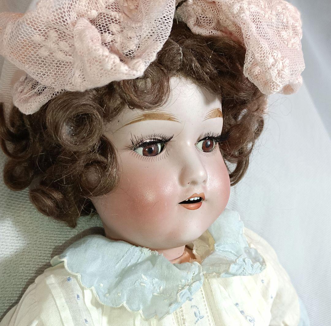 Y5⭐アンティークビスクドール　ヤマト　ニッポン　お眠り美人のマドモワゼル⭐