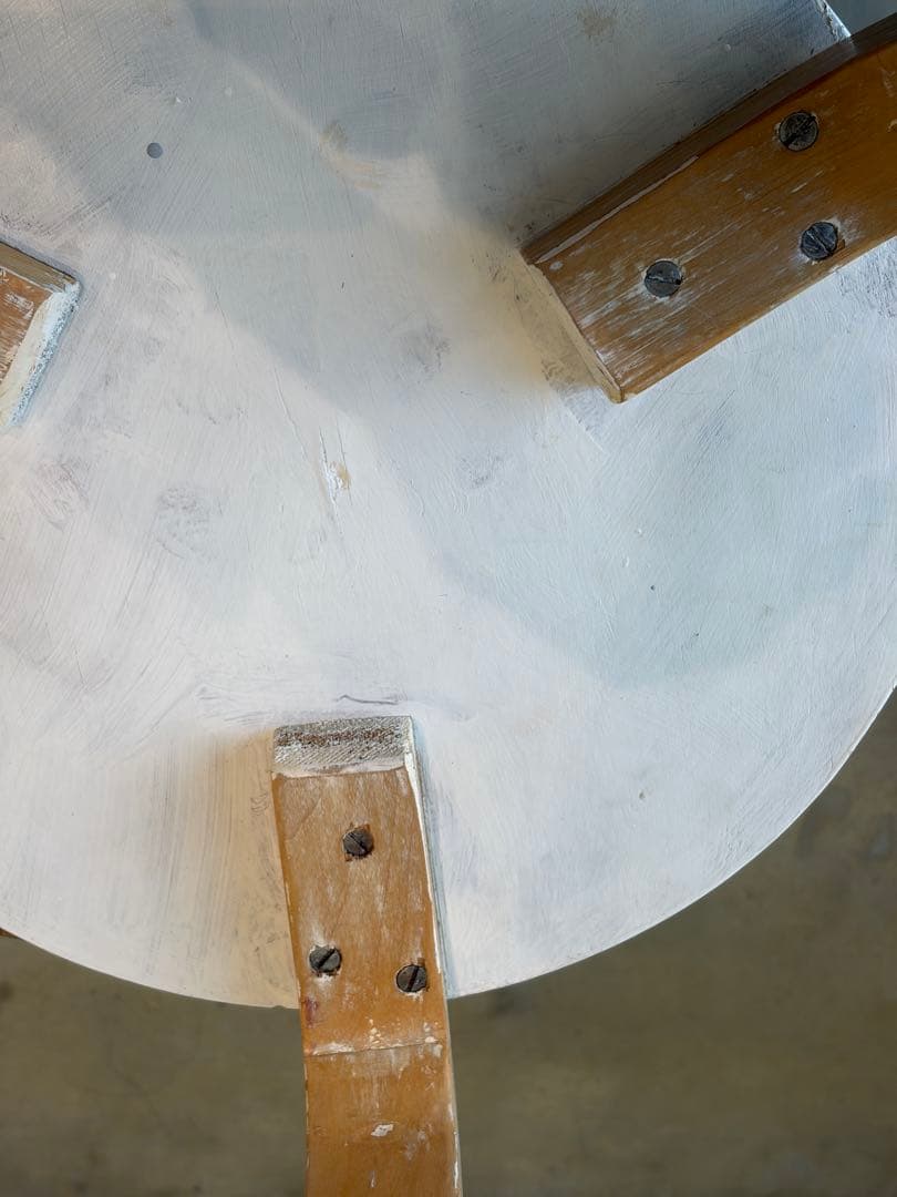 1950s stool60 Alvar Aaltoホワイトペイントartek