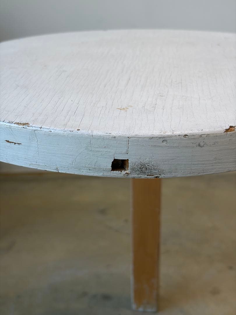 1950s stool60 Alvar Aaltoホワイトペイントartek