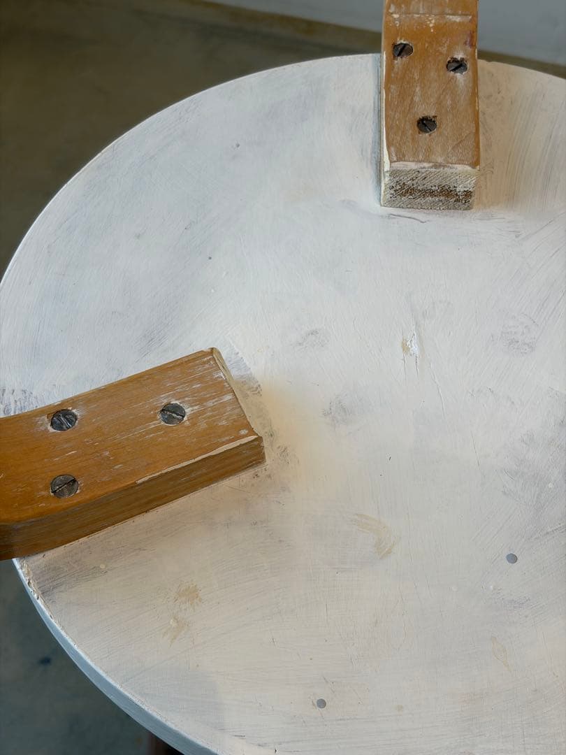 1950s stool60 Alvar Aaltoホワイトペイントartek