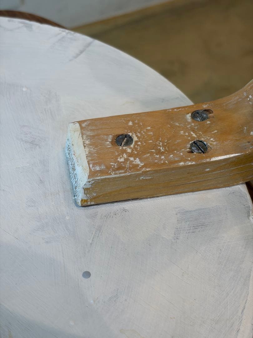 1950s stool60 Alvar Aaltoホワイトペイントartek