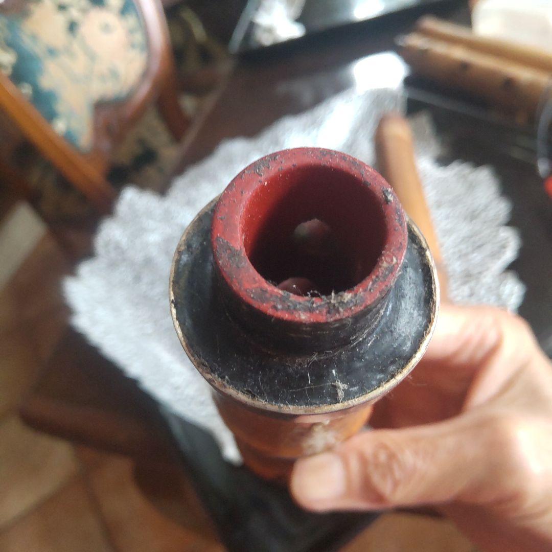 お値下げ　都山流尺八54.5㌢折畳コンパクト収納可　五線譜で吹く現代尺八