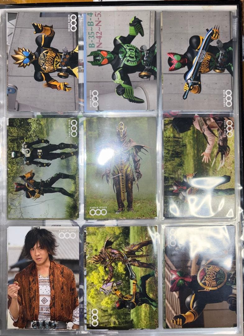 劇場版 仮面ライダー オーズ トレーディングカード Vol,1～3 全２７枚