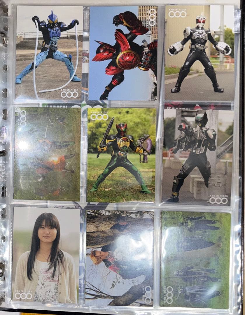 劇場版 仮面ライダー オーズ トレーディングカード Vol,1～3 全２７枚