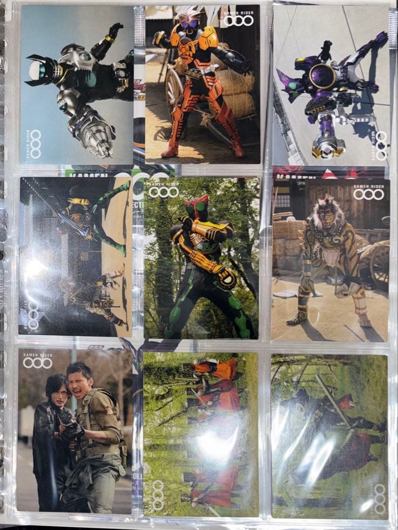 劇場版 仮面ライダー オーズ トレーディングカード Vol,1～3 全２７枚