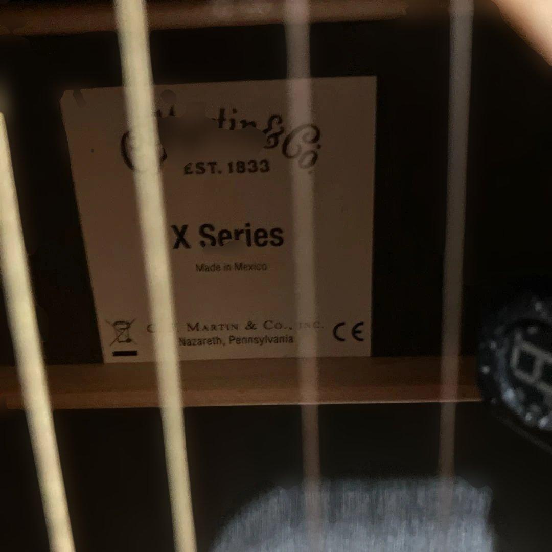 マーチン　エレアコギター 000-X2E BRAZ メンテナンスパック付き