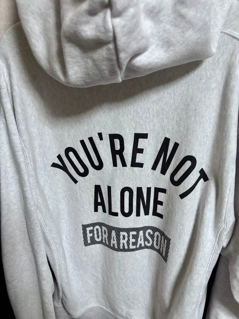 FOR A REASON グレー パーカー Mサイズ