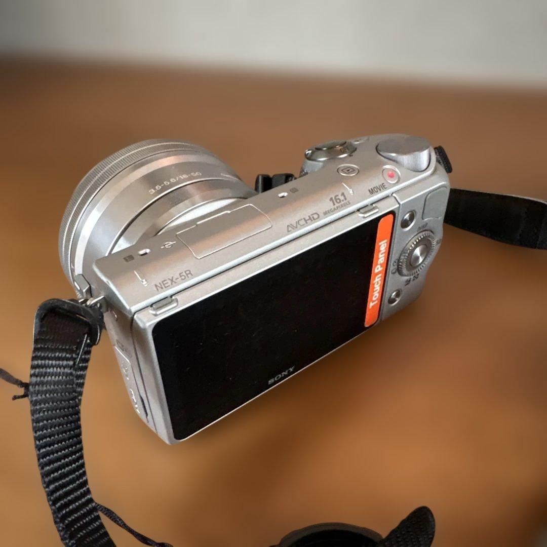 SONY NEX-5R デジタル一眼カメラα シルバー