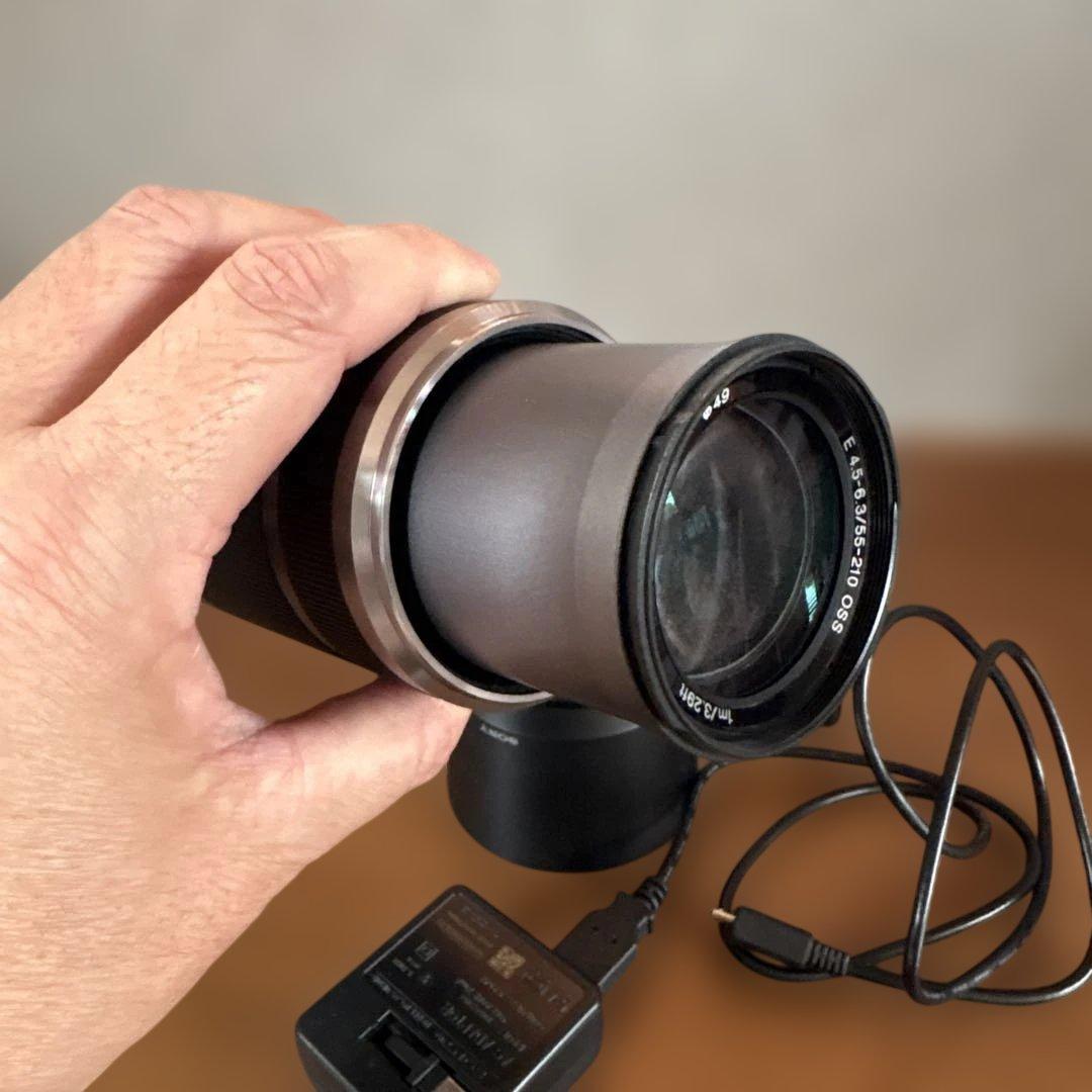 SONY NEX-5R デジタル一眼カメラα シルバー