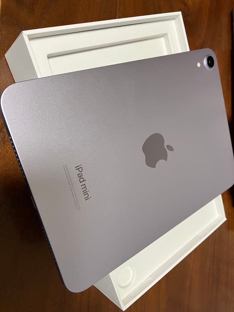 美品　充発電回数6回iPad mini 7 128G パープル