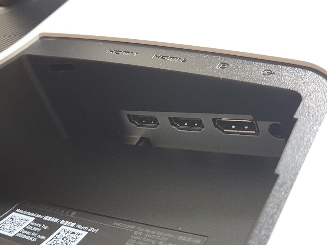 専用　美品　Alienware 27インチ QHD　280Hzゲーミングモニター