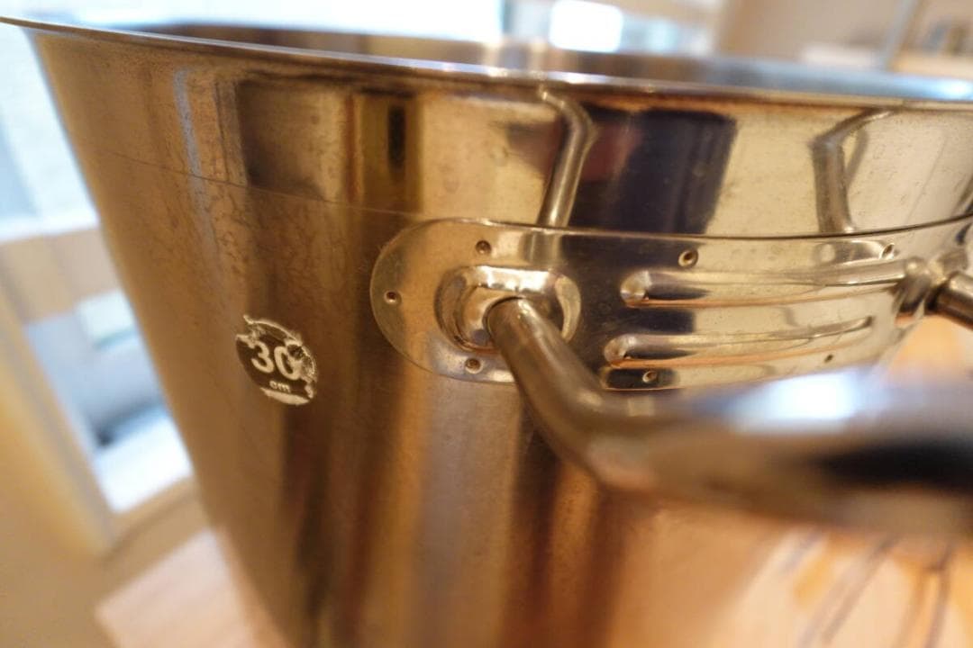 ステンレススチール 両手鍋 30cm+おまけ