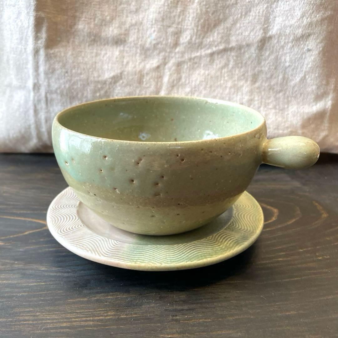 竹村良訓　小皿　2枚　作家もの　一点もの