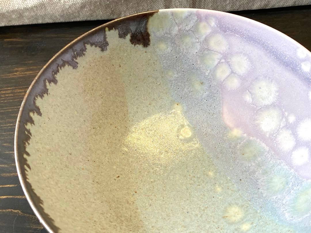 竹村良訓　小皿　2枚　作家もの　一点もの