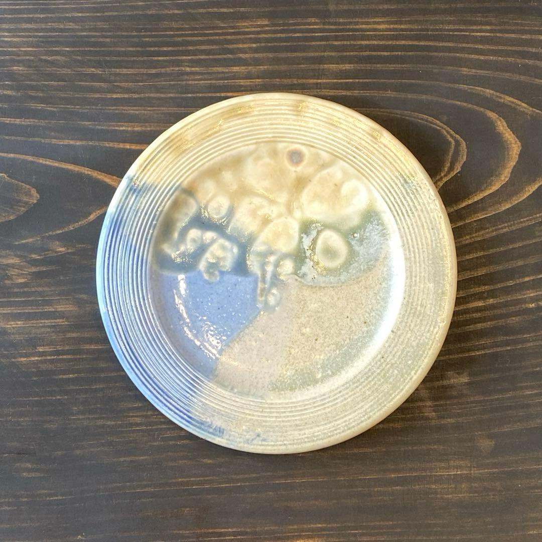 竹村良訓　小皿　2枚　作家もの　一点もの