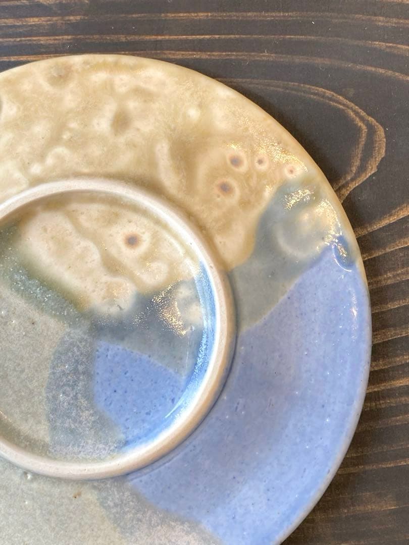 竹村良訓　小皿　2枚　作家もの　一点もの