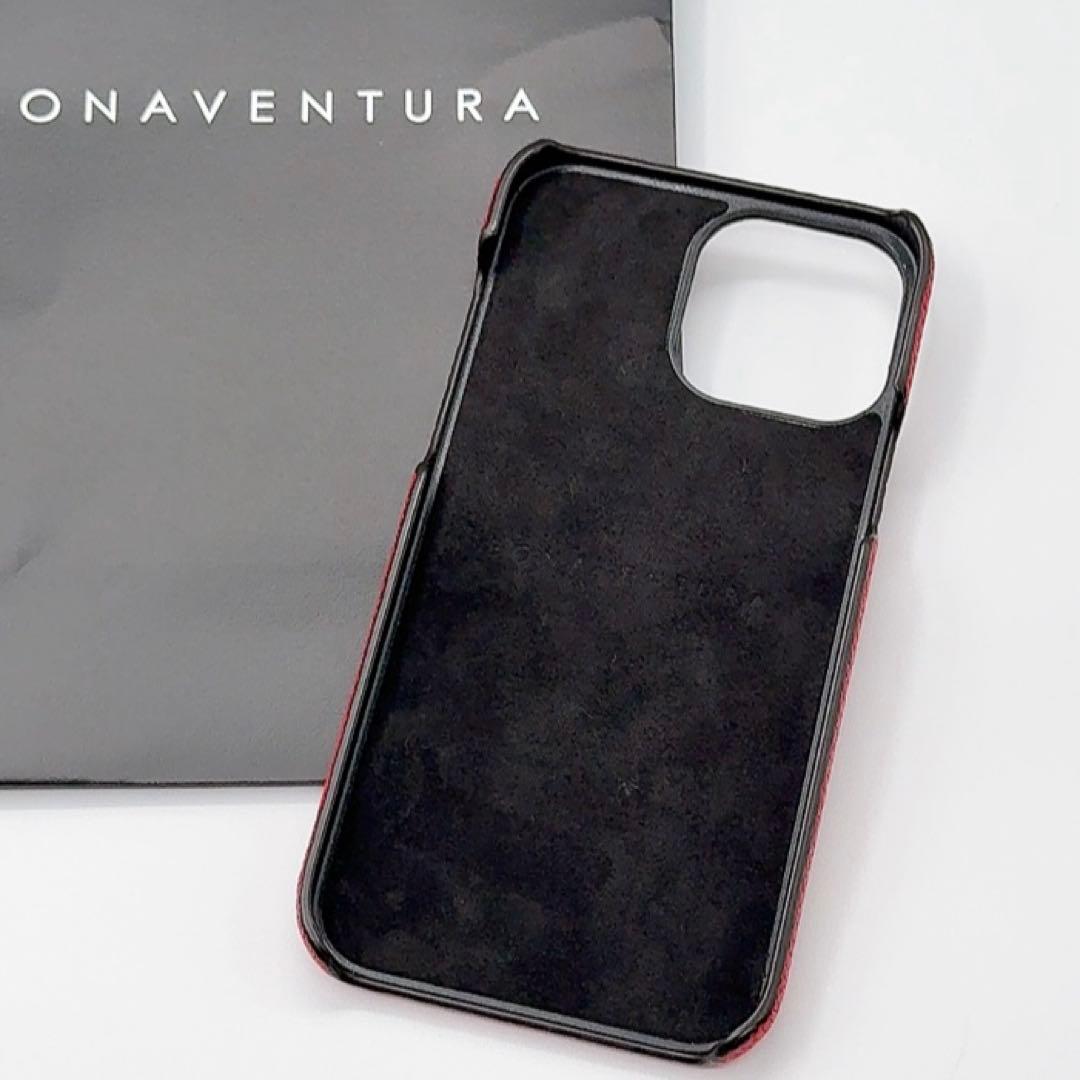 BONAVENTURA iPhone13PROMAXケース バックカバー レザー