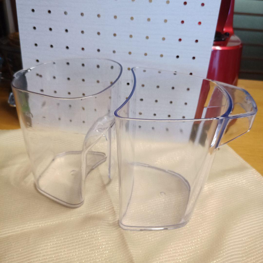 クビンス　スロージューサー レッド フローズンデザートストレーナー付き