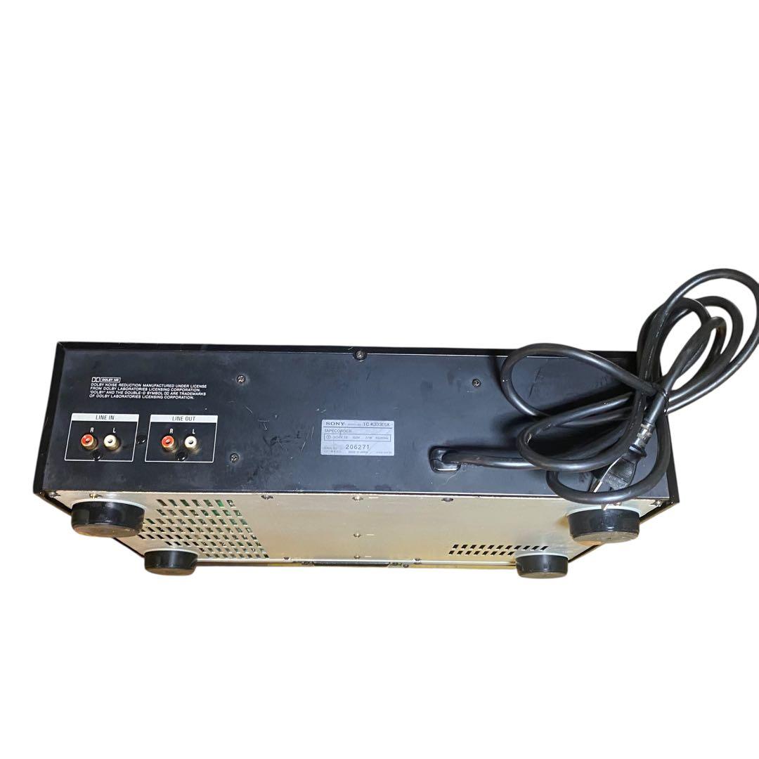 SONY TC-K333ES 動作品 カセットデッキ