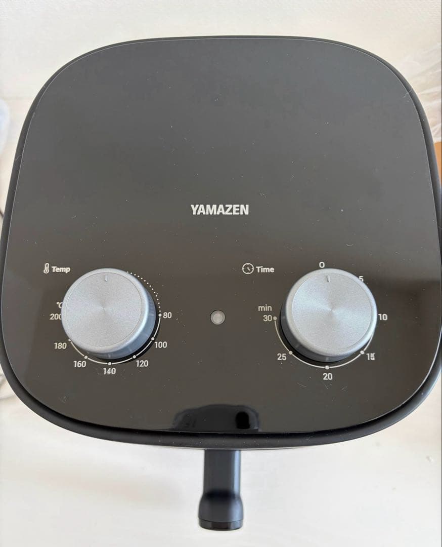 山善 ノンフライヤー 4.5L 大容量 エアフライヤー 家庭用 ブラック　未使用