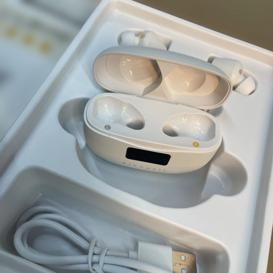 未使用　きこエール　kikoyell ワイヤレスイヤホン ホワイト