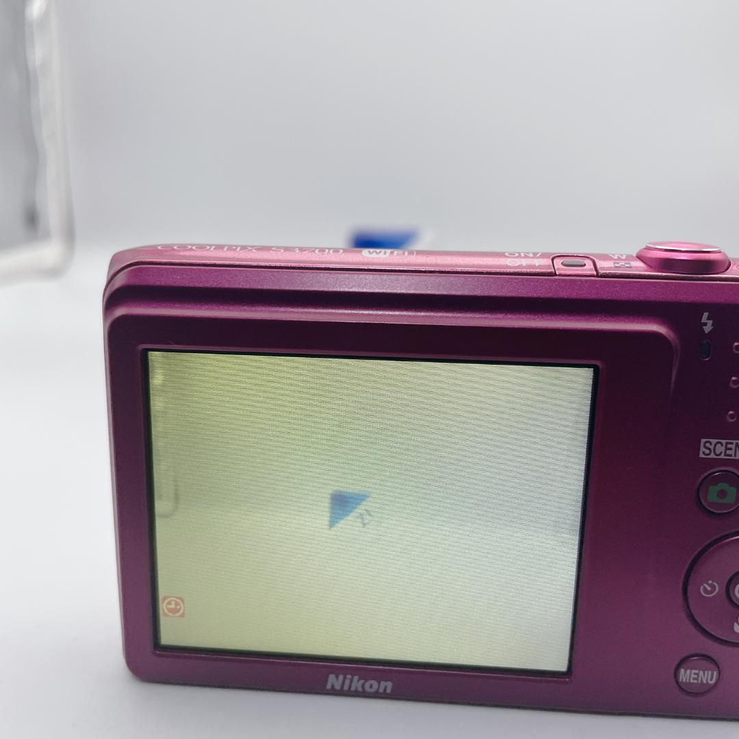 【極美品】Nikon ニコン COOLPIX S3700 デジタルカメラ ピンク