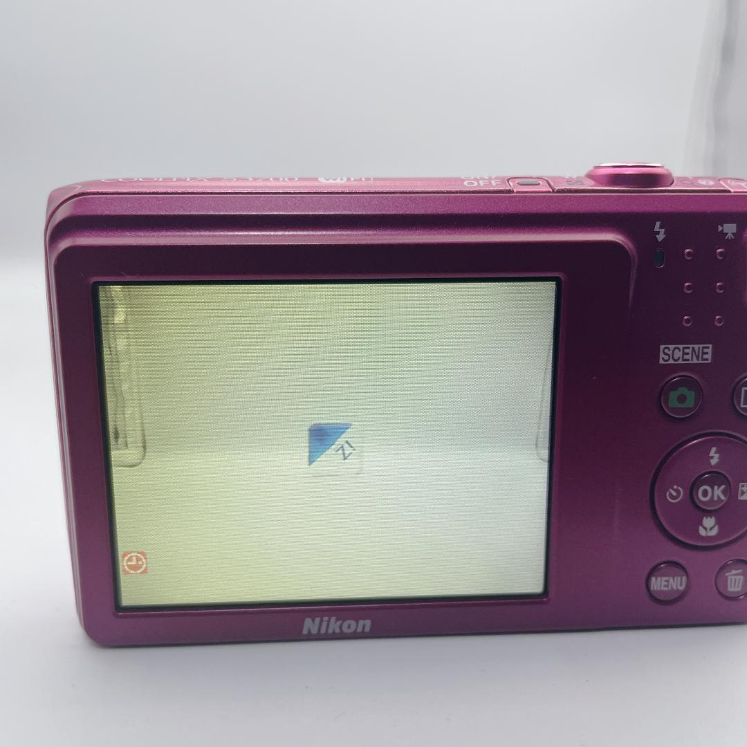 【極美品】Nikon ニコン COOLPIX S3700 デジタルカメラ ピンク