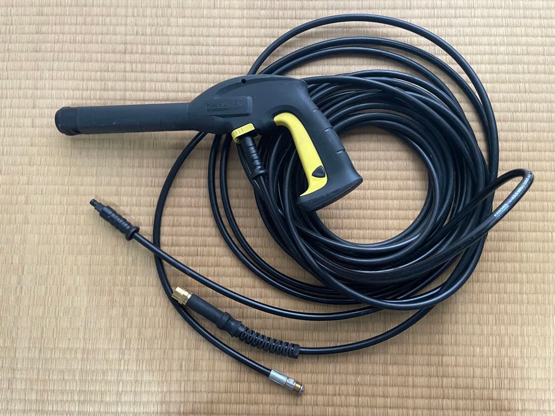 古*K様 KARCHER 高圧洗浄機 K2 本体　別売りの自吸用ホースとフィルタ