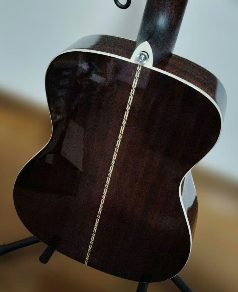 Aria AF-38MINIBS Dreadnought オール単板