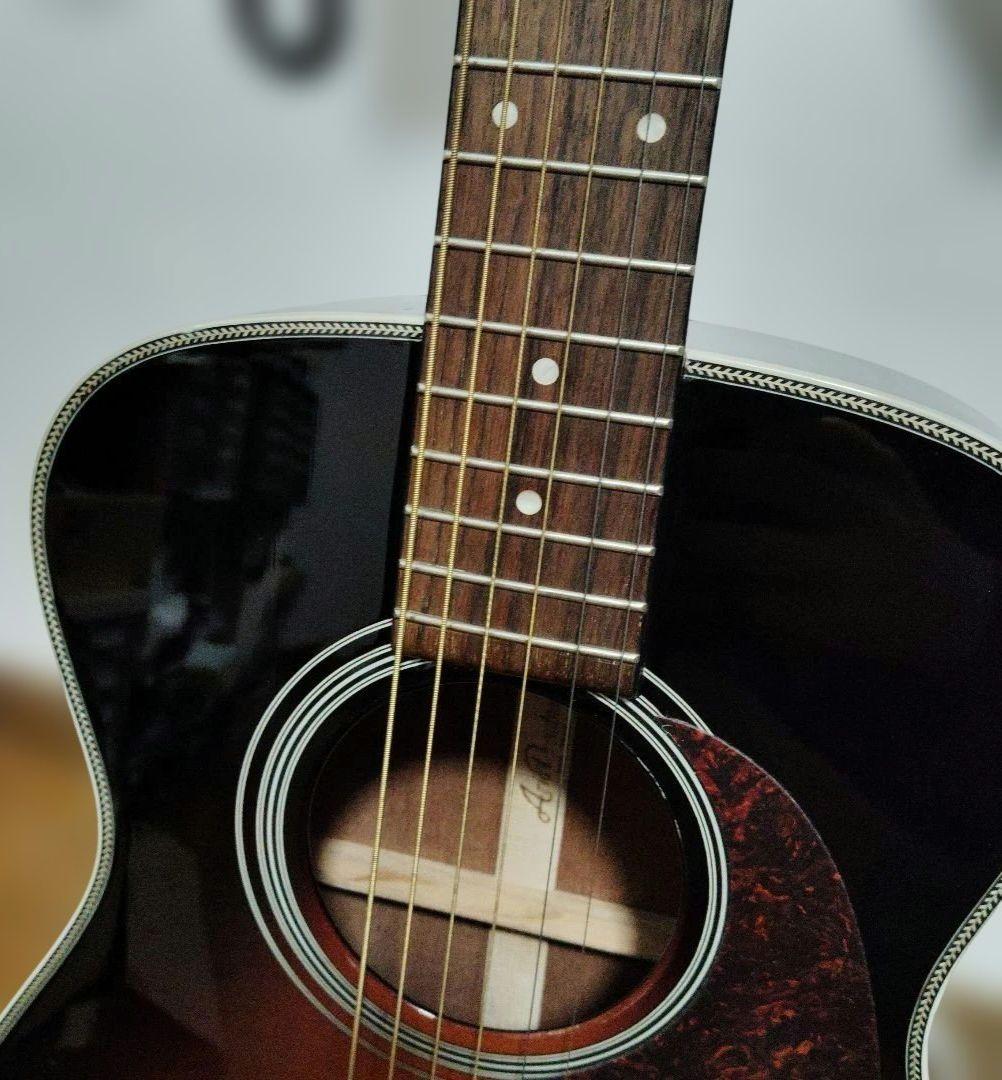 Aria AF-38MINIBS Dreadnought オール単板