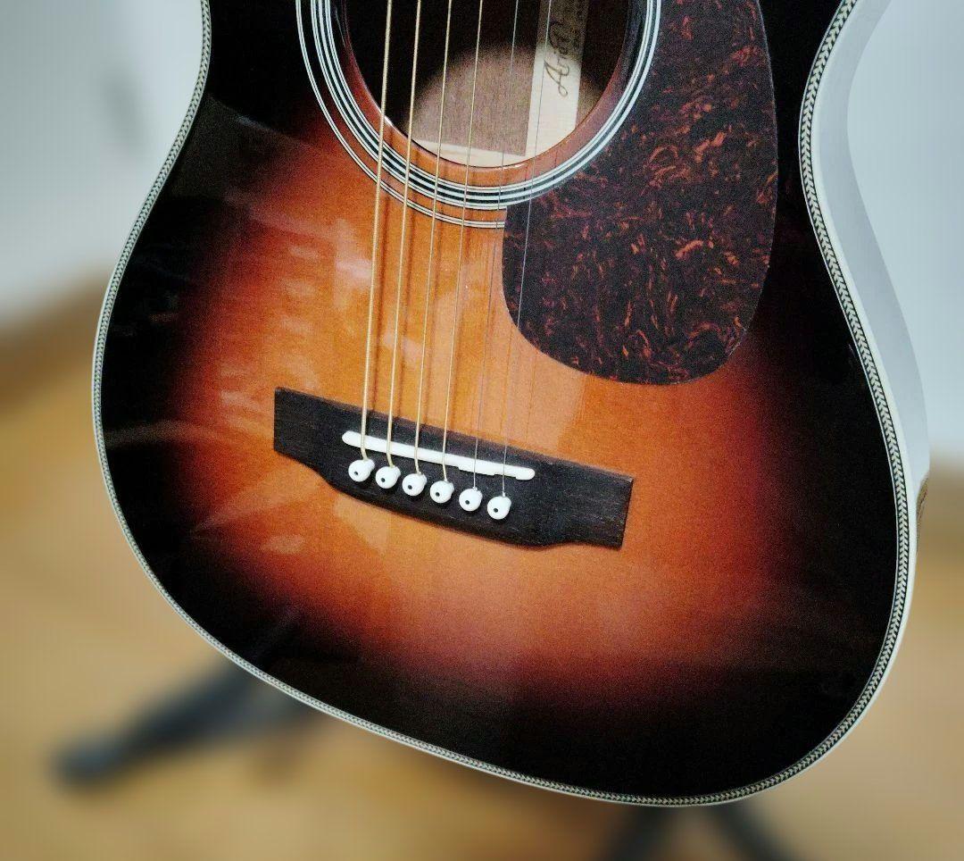 Aria AF-38MINIBS Dreadnought オール単板