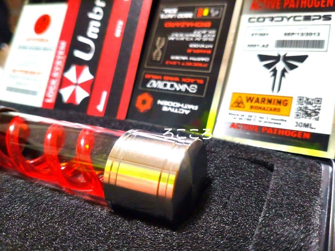 ラスト1点】Ver.RED バイオハザード ウイルス 保護容器 レプリカセット