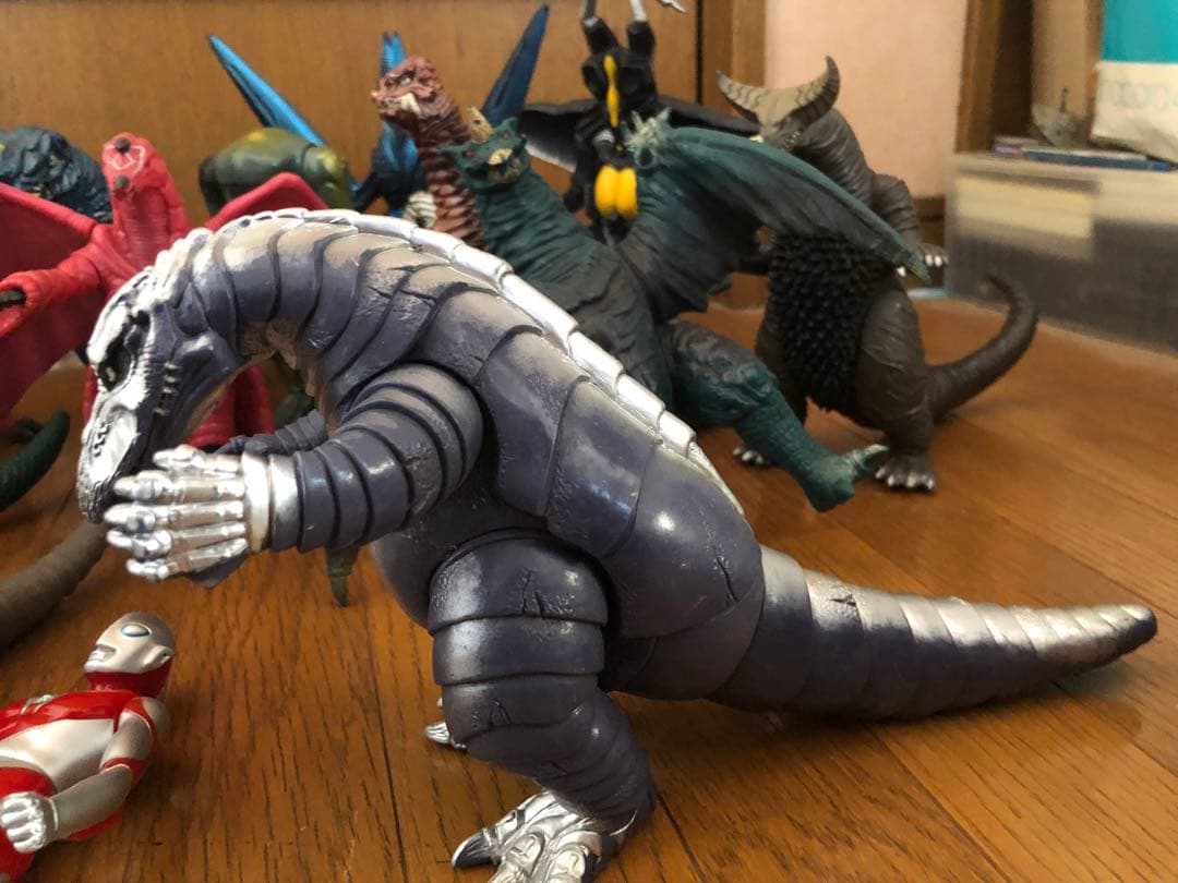 ウルトラマン パワードモンスター ソフビ サイコバルタン パワードドラコ 怪獣