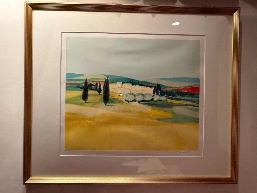 Lemereit 風景画 太陽の中の風景 限定版 129/170