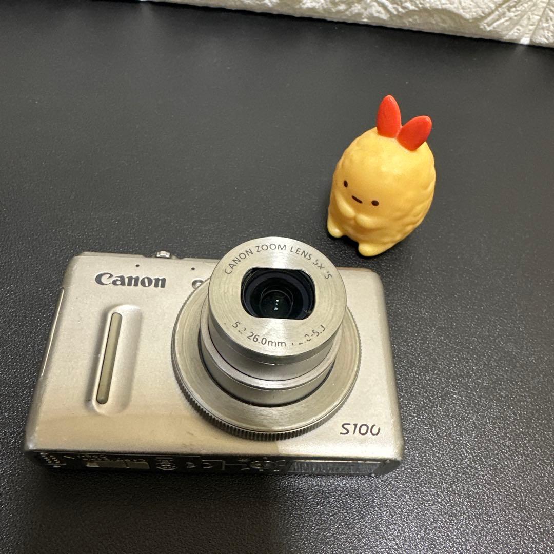キャノンCanon Power Shot S100 シルバー　動作確認済