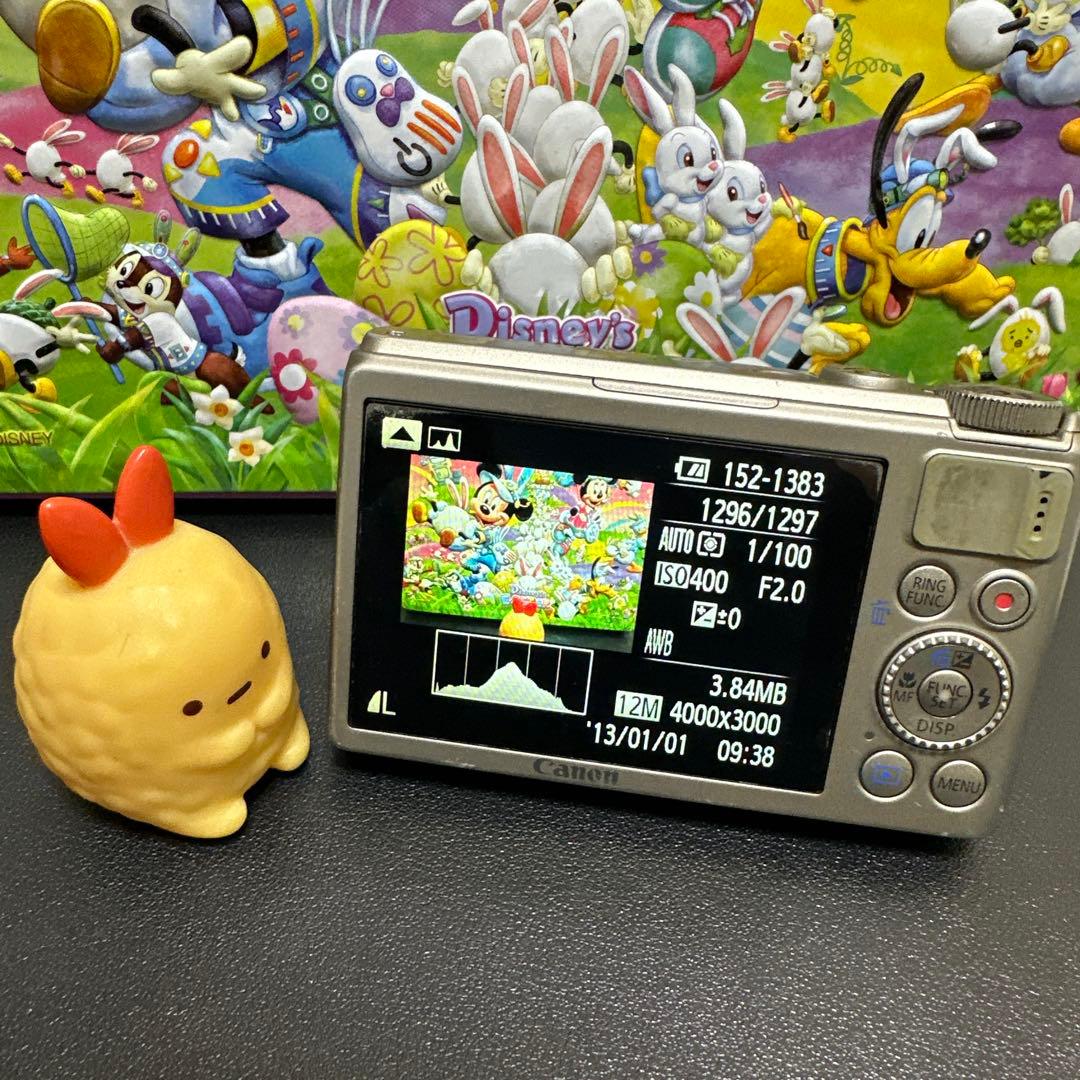 キャノンCanon Power Shot S100 シルバー　動作確認済
